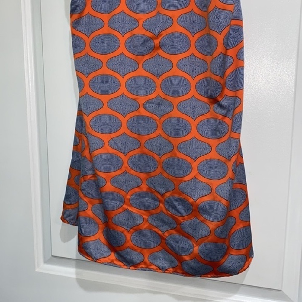Judith March Geo Rosette halter dress size large - Picture 2 of 9